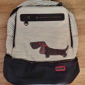 Chala Handbag Striped Dog Backpack